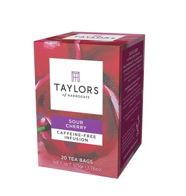 Taylors of Harrogate Sour Cherry - Wrapped Tea Bags