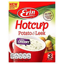 Erin Hot Cup Creamy Potato & Leek 72g