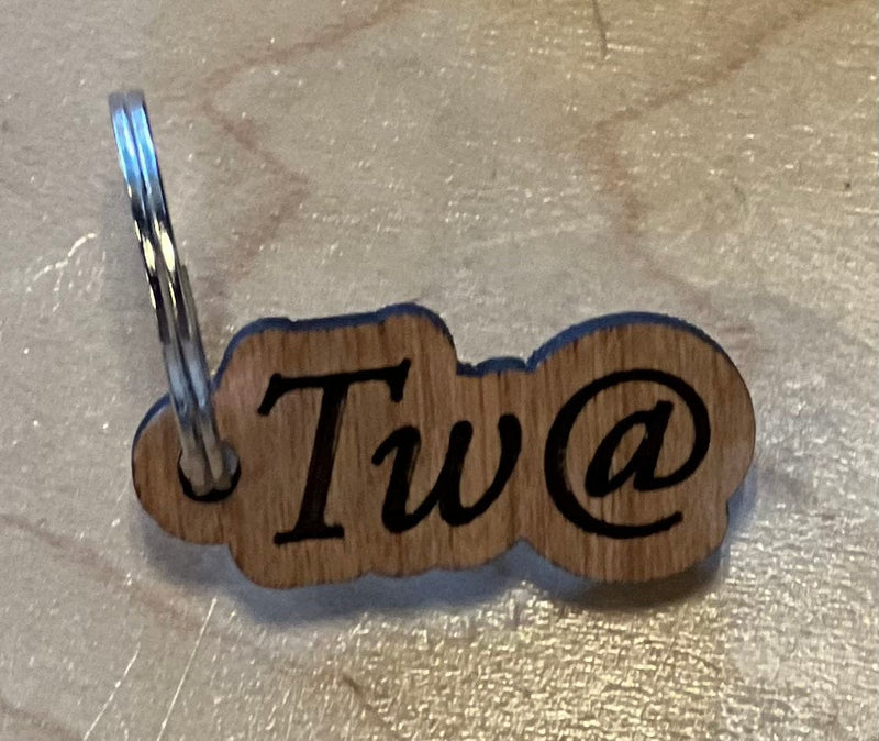 Gone With The Grain Tw@ Key Ring