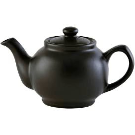 Price & Kensington Matte Black 2 Cup Teapot