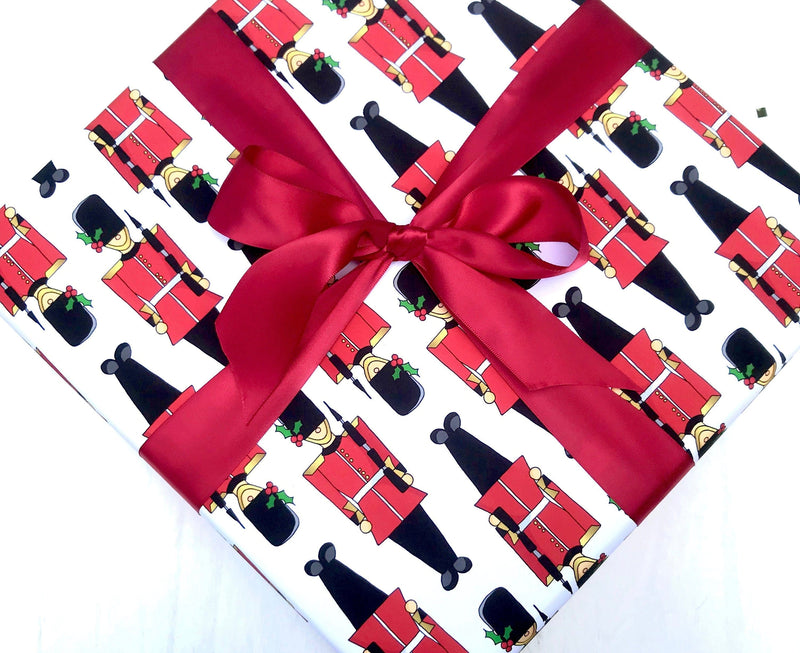 London Christmas Wrapping Paper - 1 Sheet