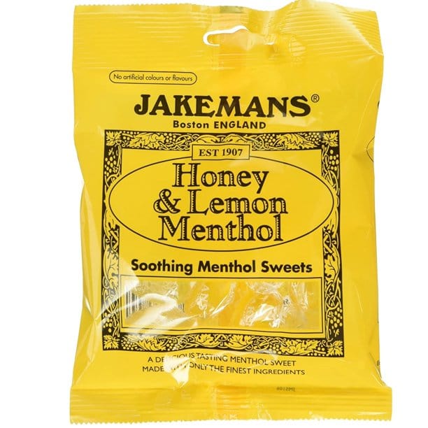 Jakemans Honey & Lemon Menthol 73g