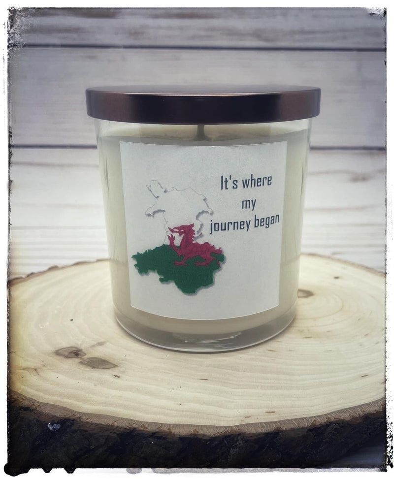 Black Cat Candles - It's Where My Journey Began Wales