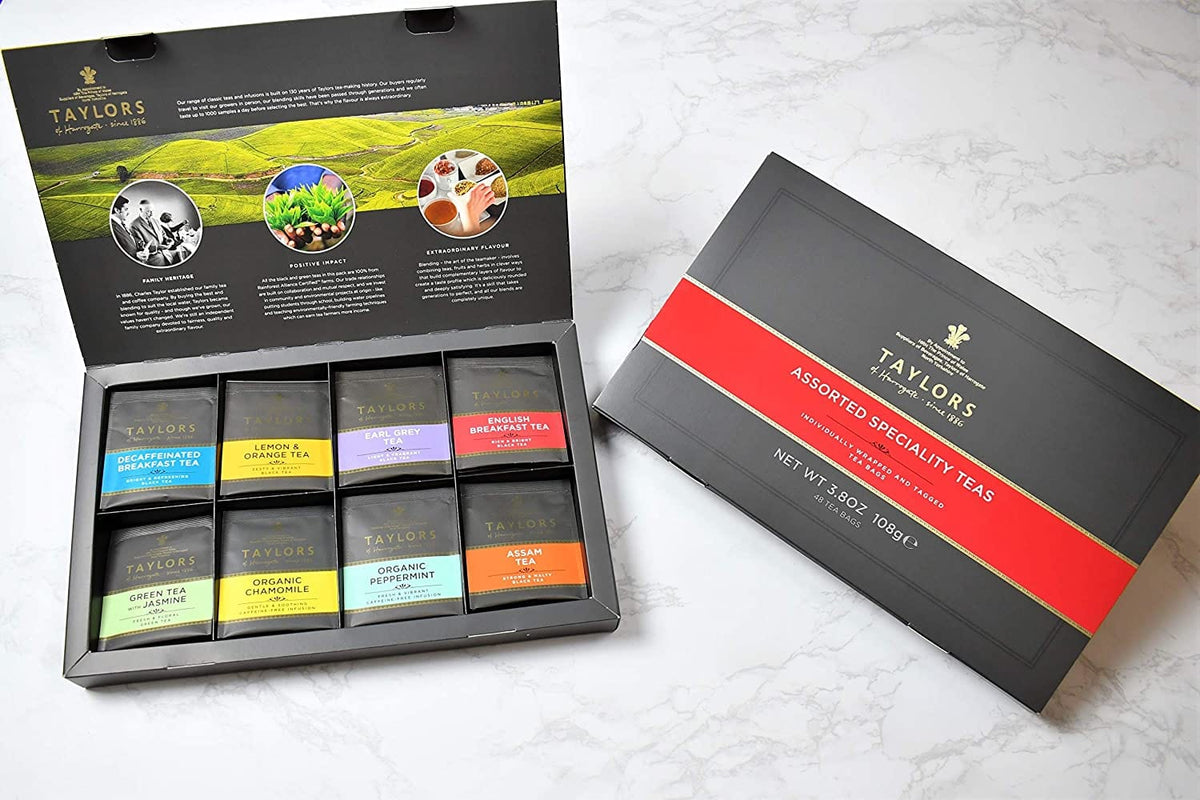 Taylors of Harrogate Assorted Specialty Teas 48 count