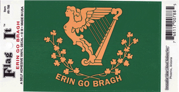Erin Go Bragh Decal - 788