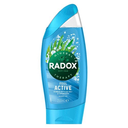 Radox Active Lemongrass & Sea Salt Shower & Shampoo 250ml