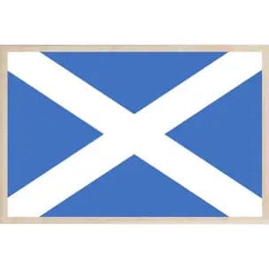 Scotland Wooden Magnet