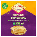Pataks Plain Pappadums 10pk