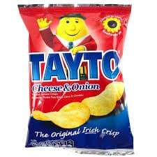 Tayto Cheese and Onion Crisps 37g