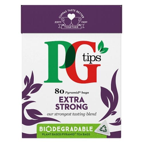 PG Tips Extra Strong 80 Teabags