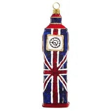 Union Jack Big Ben Ornament - Joy to the World Collection