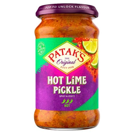 Pataks Hot Lime Pickle 283g