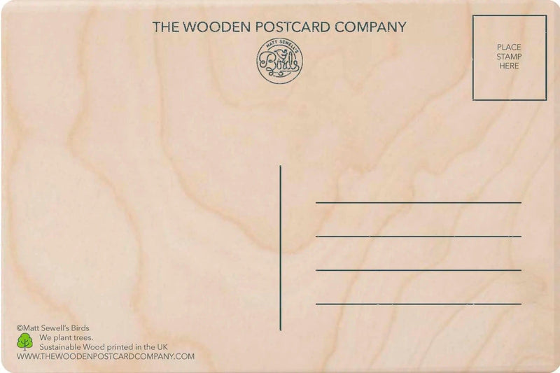 Scotland Wooden Postcard