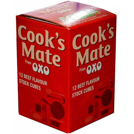 Oxo Cook's Mate Beef Flavour Stock - 12 Cubes