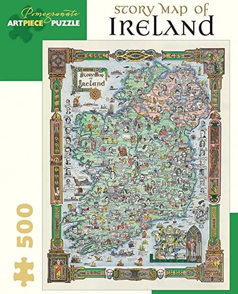 Story Map Of Ireland 500pc Puzzle
