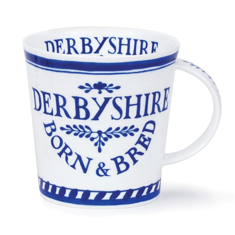 Dunoon Cair Born & Bred Derbyshire Mug