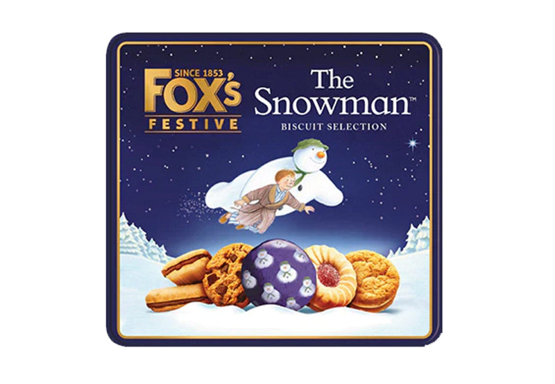 Foxs Snowman Festive Tin 350g