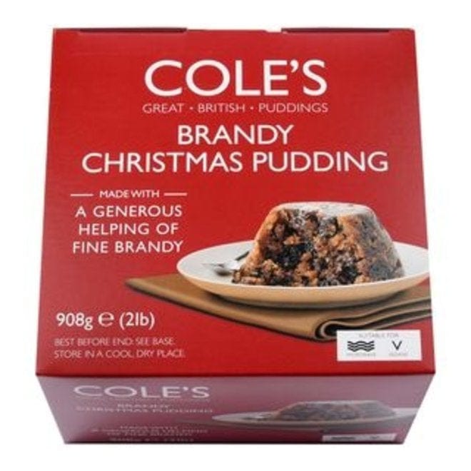Coles Brandy Christmas Pudding 908g