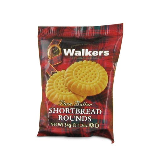 Walkers Shortbread Rounds 2 Pack 34g