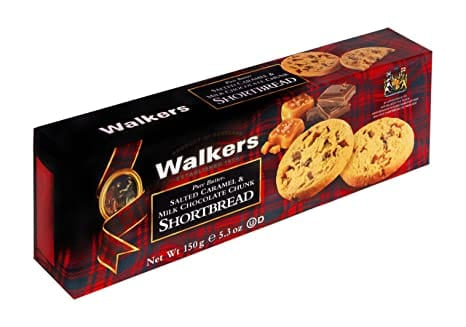Walkers Shortbread Salted Caramel & Milk Chocolate Chunks 150g
