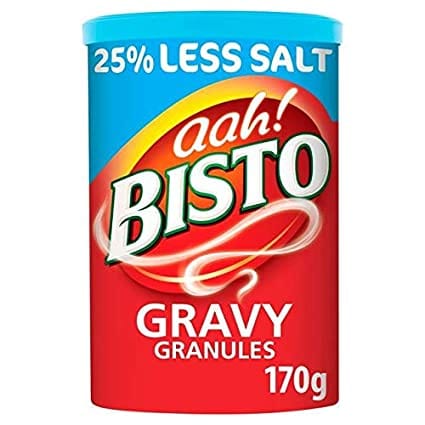 Bisto Gravy Granules 25% Less Salt 190g