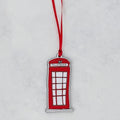 Victoria Eggs - Telephone Box Wooden Hanging Decoration