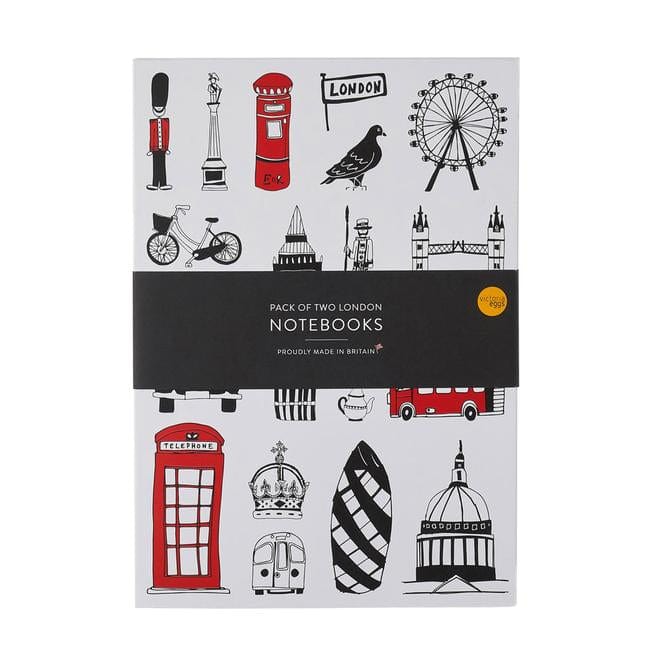 Victoria Eggs - Pack of Two London Notebooks