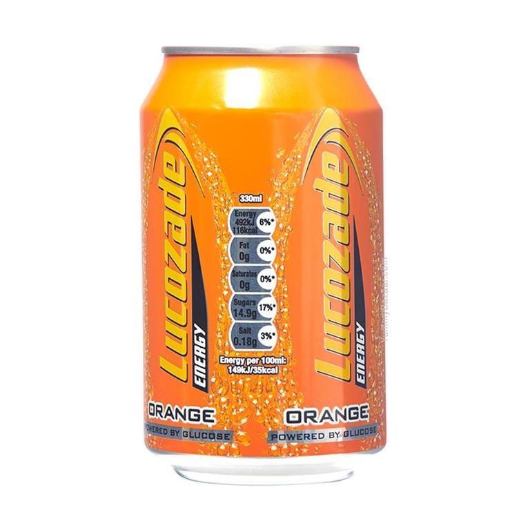 Lucozade Energy Orange Crush Can 330ml