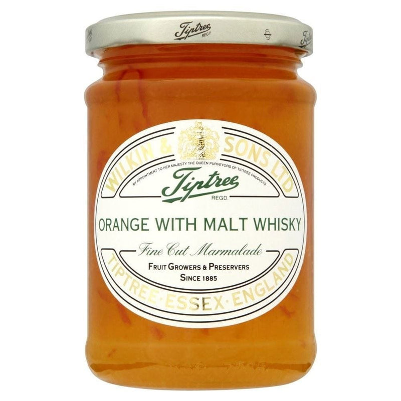 Tiptree Orange with Malt Whisky Fine Cut Marmalade 340g