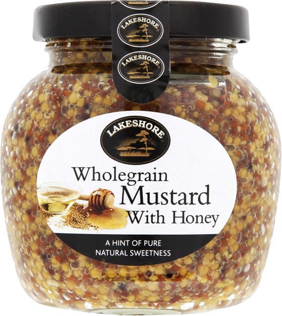 Lakeshore Wholegrain Mustard With Honey 205g