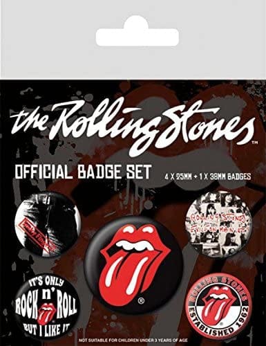 Rolling Stones Badge Pack