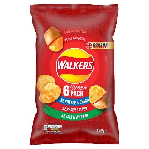 Walkers Variety 6pk