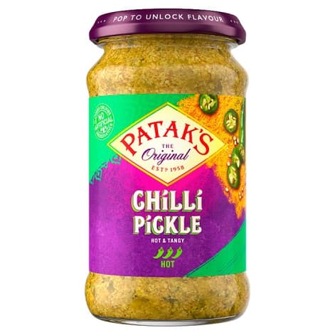 Pataks Chilli Pickle Hot 283g