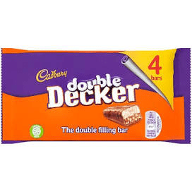 Cadbury Double Decker 4pk 4x37.3g