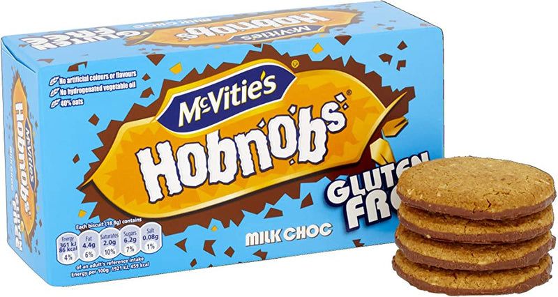 McVities Gluten Free Milk Chocolate Hobnobs 150g