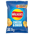 Walkers Cheese & Onion Crisps 32.5g