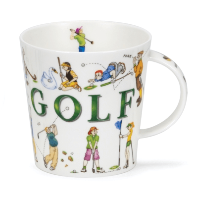 Dunoon Cair Sporting Antics Golf Mug