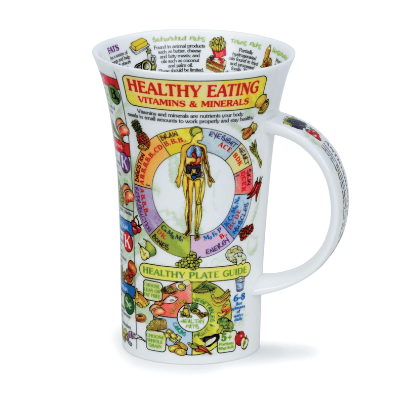 Dunoon Glencoe Healthy Eating Mug