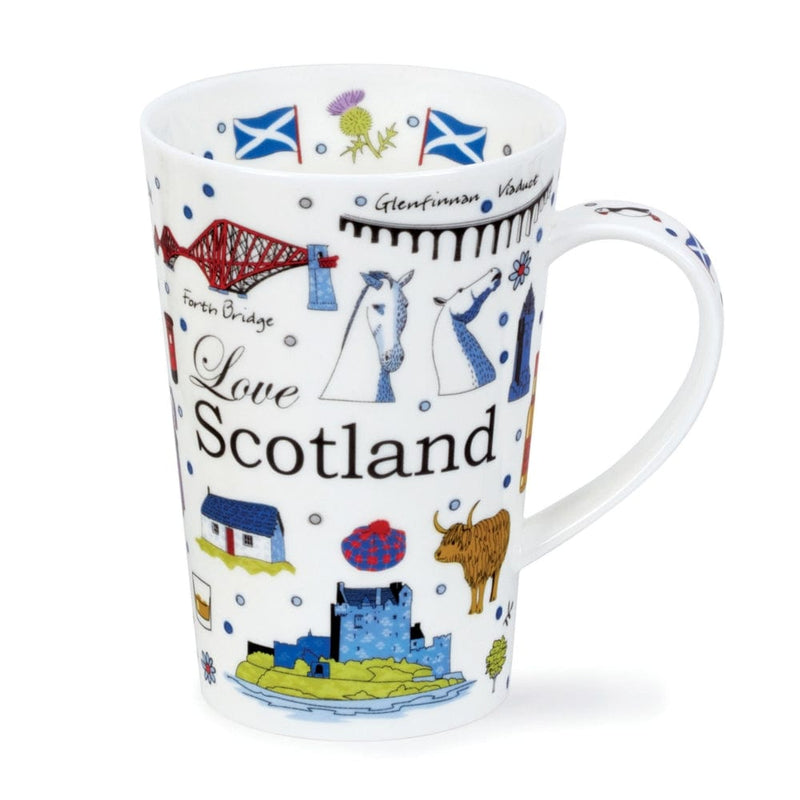 Dunoon Shetland Only Love Scotland Mug