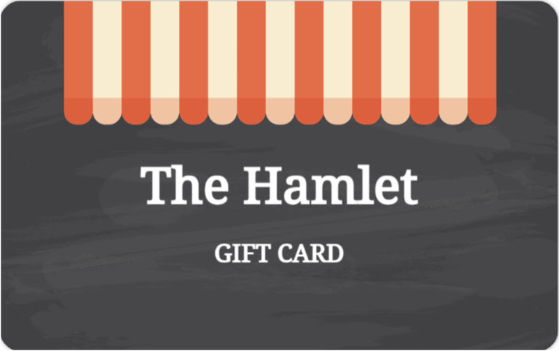 The Hamlet British gift card