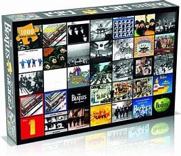 Beatles Album Collage 1000pc Puzzle