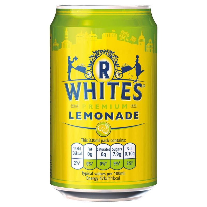 R Whites Lemonade Can 330ml