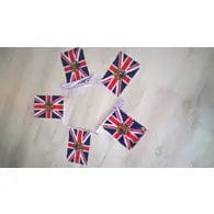 Union Jack Royal Crest Bunting 6x9 (20 Flags) 6m