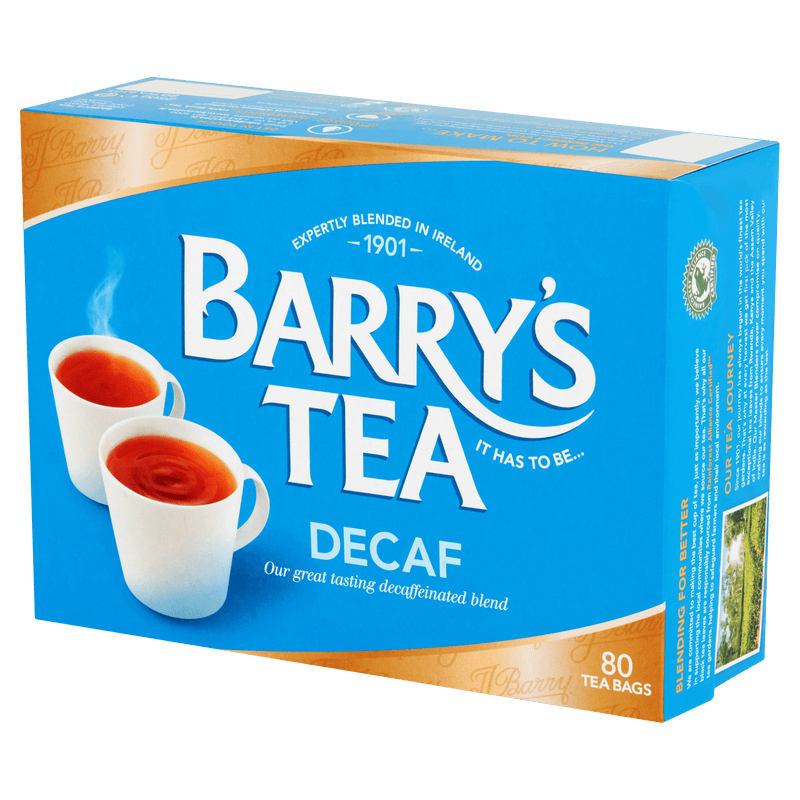 Barrys Decaffeinated 80 Teabags 250g