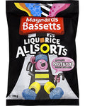 Maynards Bassetts Liquorice Allsorts Bag 130g
