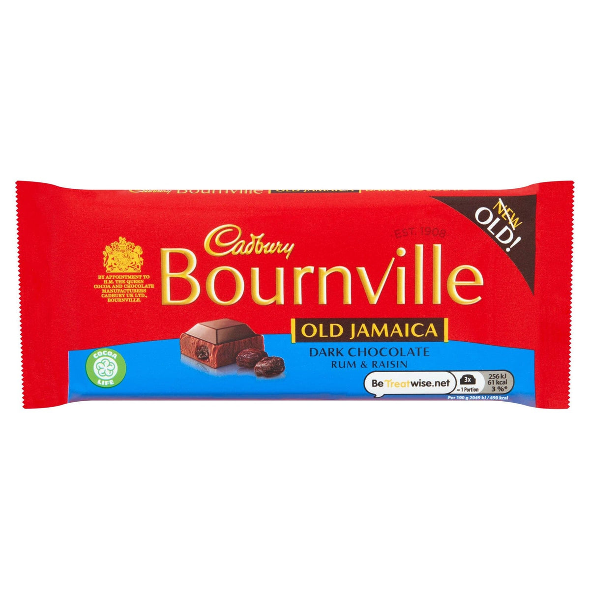 Cadbury Bournville Old Jamaica 100g