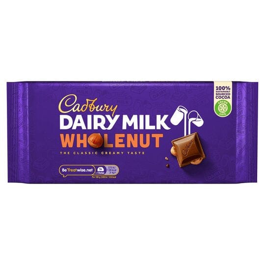Cadbury Wholenut (UK) 180g