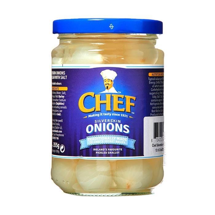 Chef Silverskin Onions 355g