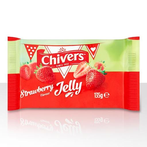 Chivers Strawberry Jelly 135g