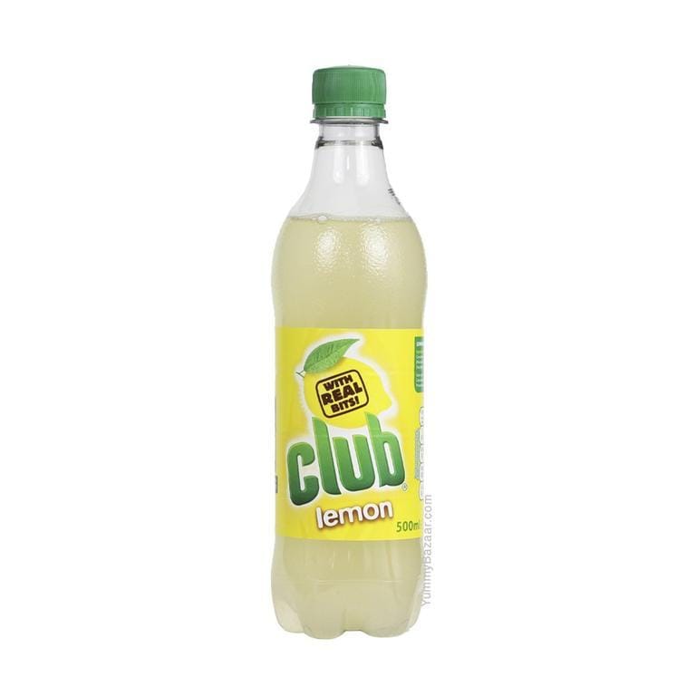 Club Lemon Soda Bottle 500ml